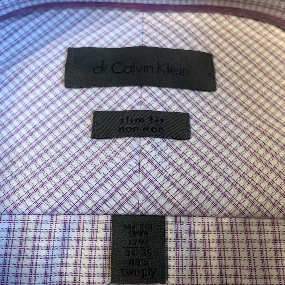 Calvin Klein Slim Fit No Iron shirt